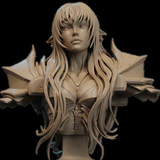 The Underworld’s Grand Matriarch Bust 3D Print printable model