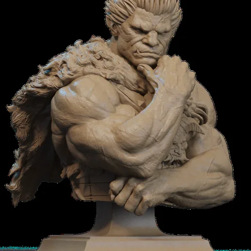 Zodd Bust 3D Print printable model